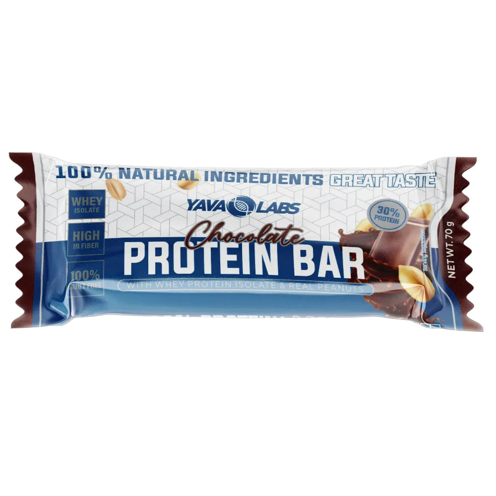 YAVA LABS - Barre protéinée au chocolat - 70g