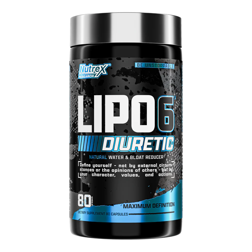 NUTREX RESEARCH - LIPO 6 BLACK DIURETIC - 80 caps