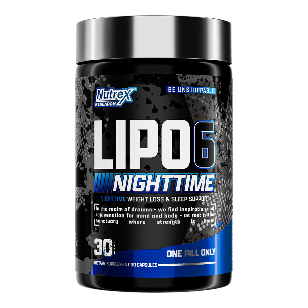 NUTREX - LIPO6 BLACK NIGHTTIME - 30 caps