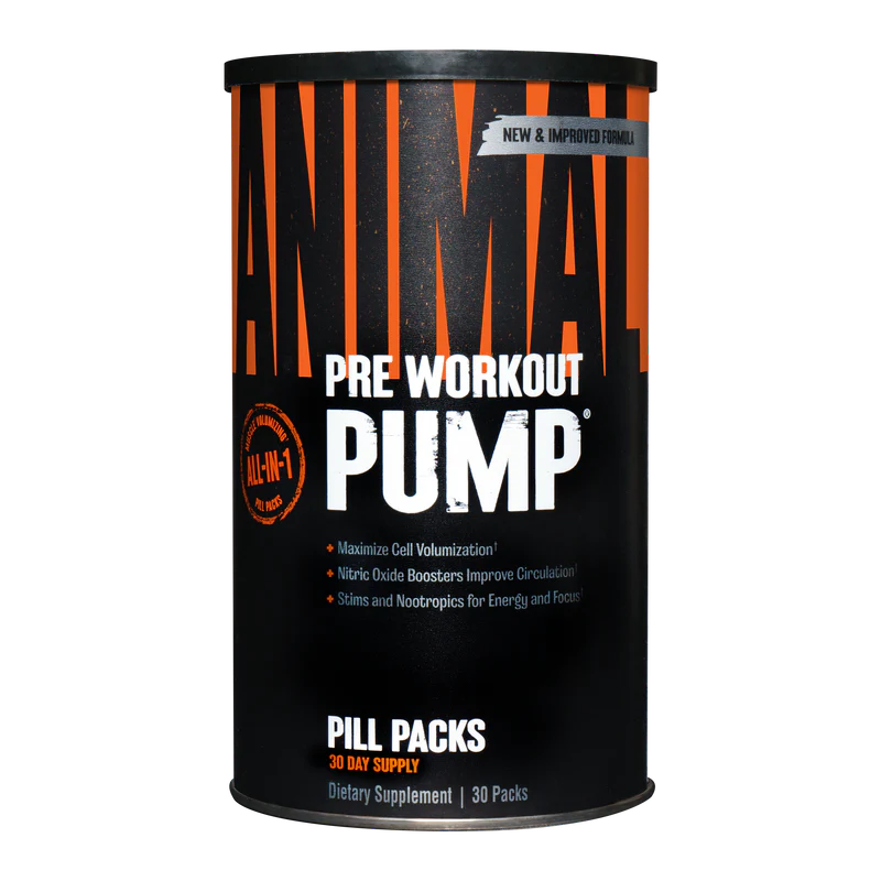 UNIVERSAL NUTRITION - ANIMAL PUMP - 30 sachets