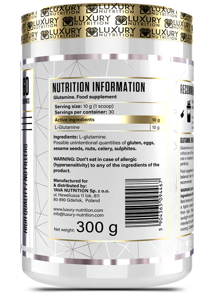 LUXURY NUTRITION - GLUTAMINE PURE (300g)
