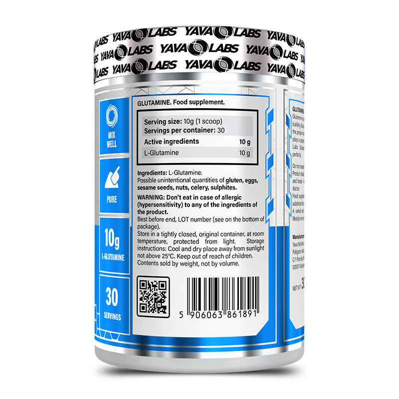 YAVA LABS - GLUTAMINE PURE - 300g