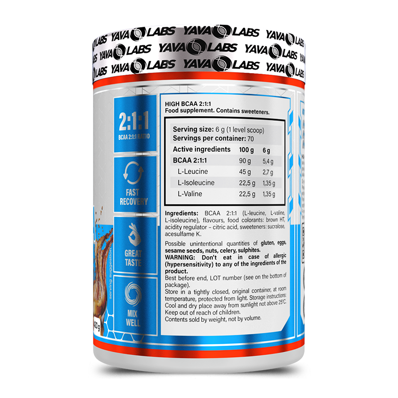 YAVA LABS - HIGH BCAA - 420g