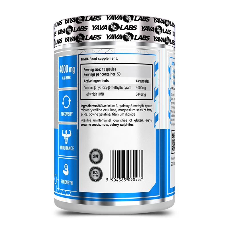 YAVA LABS HMB 200 caps