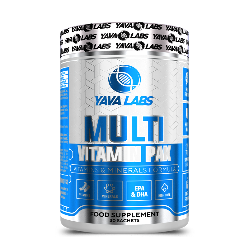 YAVA LABS - MULTI VITAMIN PAK - 30 sachets 5 pills